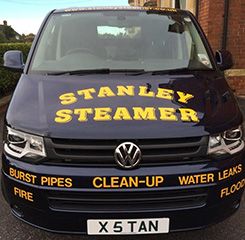 cleaning & restoration van